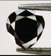 32ct natural fancy black - 1.32ct,