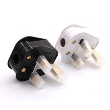 Black White Gold Plated 3Pin