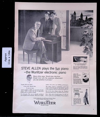 1958 wurlitzer piano steve - wurlitzer, 'steve