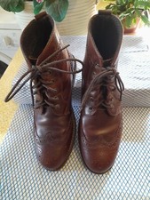 Easy Mens Conker Brown Leather