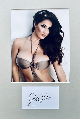 Lucy pinder hand signed - pinder, 6x4
