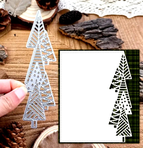 Christmas tree metal cutting - christmas,