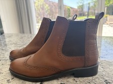 New dune tan leather brogue - new,