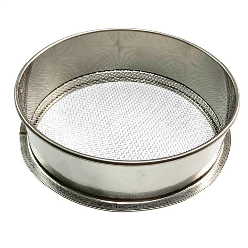 Round mental garden sieve - mental,