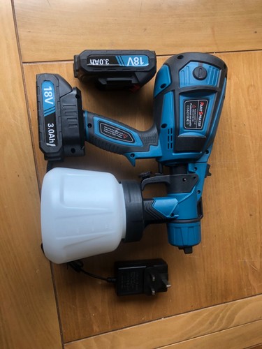 Paint sprayer battery powered - battery,