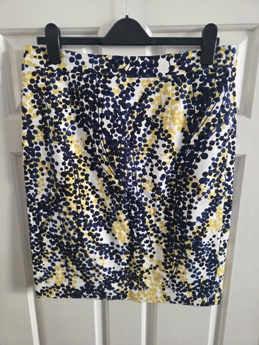 Boden blue floral - blue, geometric