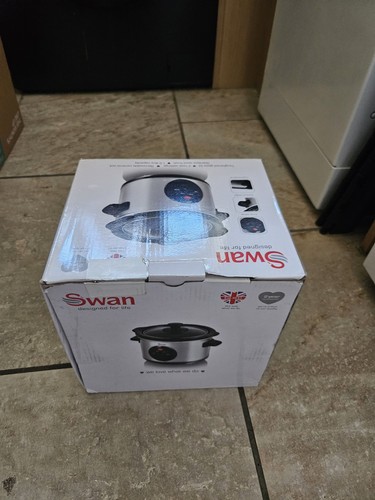 Swan slow cooker stainless - slow,
