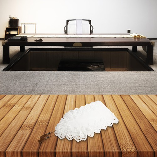 Cabinet tablecloth anti - tablecloth,