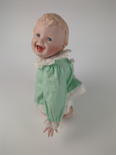 Vintage porcelain baby doll - vintage,