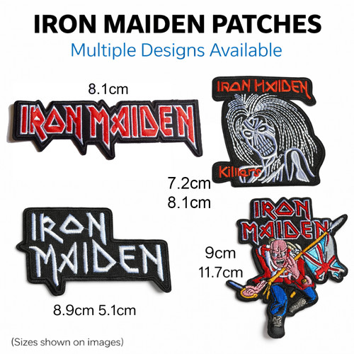 Iron maiden patches - iron,