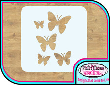 Butterfly L Animal Mylar 190 Stencil Reusable Airbrush Spray Paint Furniture Art