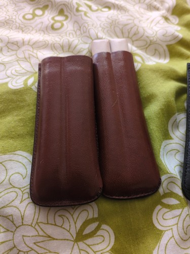 Real leather cigar holder - cigar,
