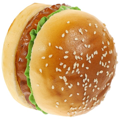 Realistic artificial burger - realistic,