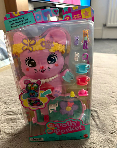 Polly pocket tea party - pocket, bunny