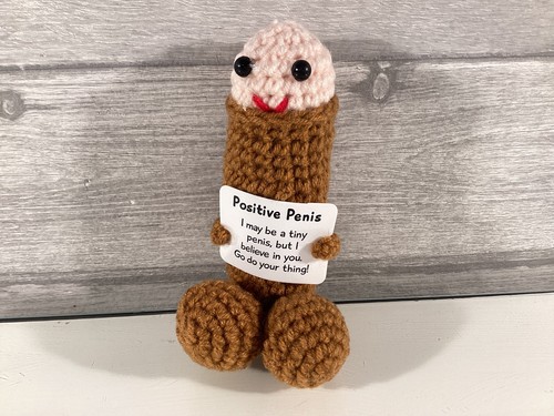 Crochet positive penis soft - crochet,