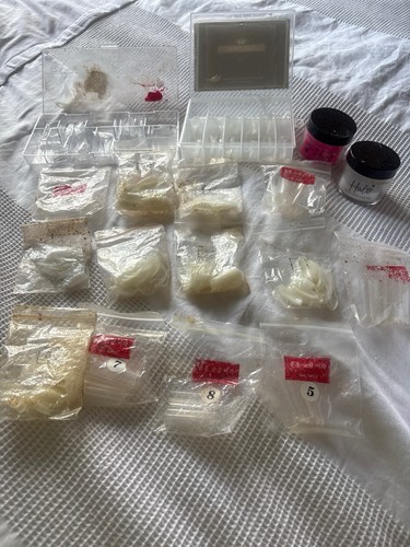 Nail art supplies used - used, /