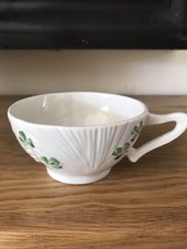 Irish Belleek Shamrock Harp