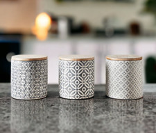 Set Of 3 Ceramic Tea Coffee