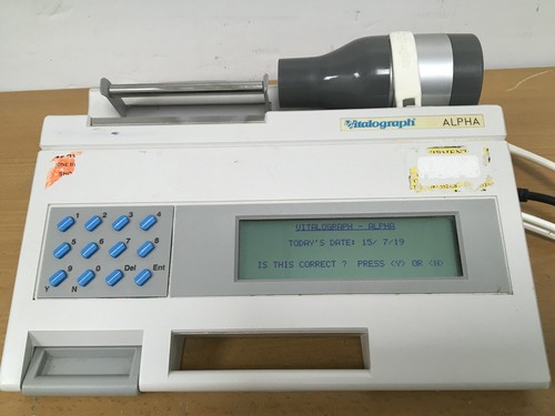 Vitalograph alpha spirometer - vitalograph,