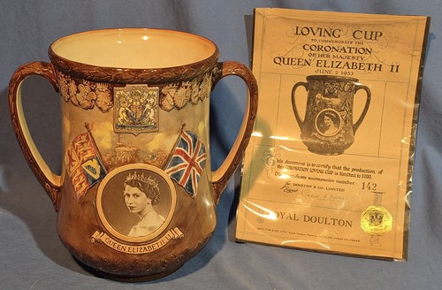 Royal doulton 1953 queen - royal,