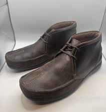 Clarks Leather Boots Brown