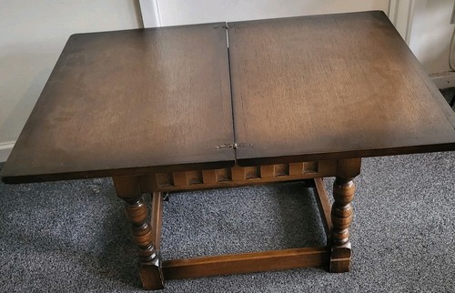 Antique oak twist drop - antique,