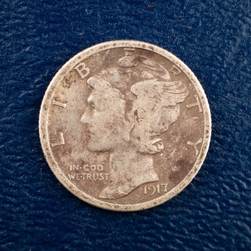 1917 mercury dime f - 1917-s,