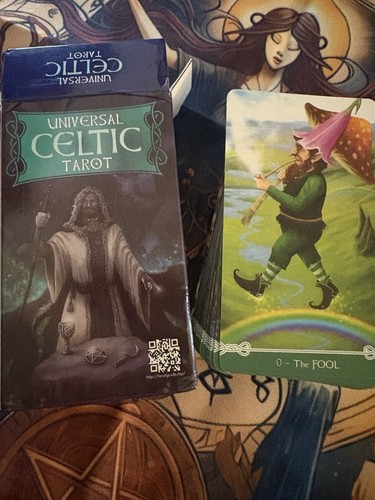 Universal celtic tarot deck - deck, &