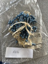 Job Lot Chunky Blue Resistors - As Pictures - Electrical Project? (A64)