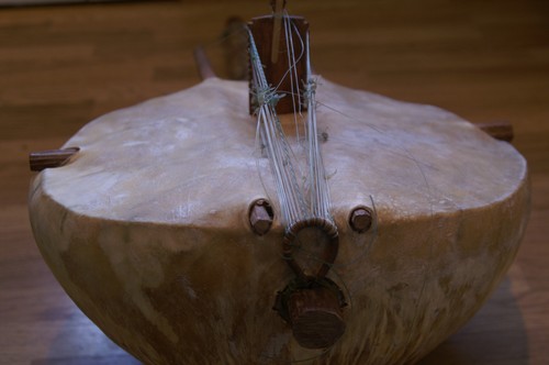 African kora 21 string - african, --