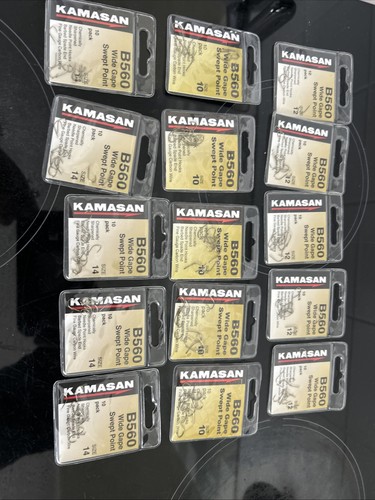 Kamasan hooks b560 wide gape - kamasan,