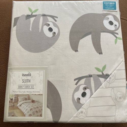 New sloth bedding toddler - sloth,