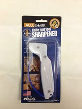 ACCUSHARP KNIFE AND TOOL SHARPENER DIAMOND-HONED TUNGSTEN CARBIDE PULL THROUGH