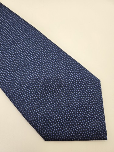 Lewin silk tie mens navy - silk,