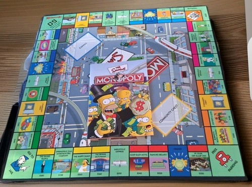 Simpsons monopoly spare parts - simpsons,