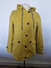 Joules Women's Yellow Parka
