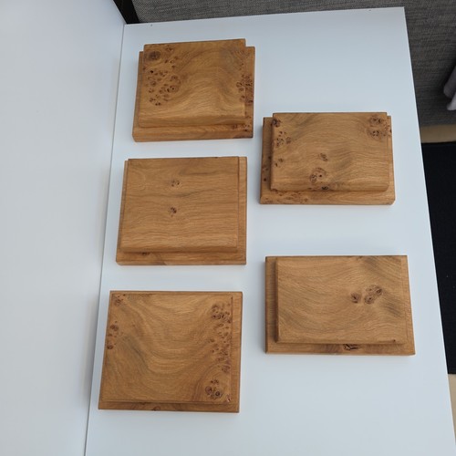 Solid pippy oak plinths bases - pippy,