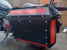 Kawasaki Vulcan 650S Givi Panniers, luggage, Quick release 