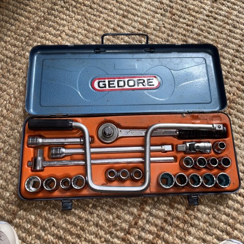 Vintage gedore socket set - vintage,