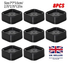8x Furniture Risers Adjustable