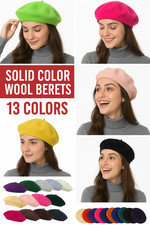 Warm Wool Beret Hat Stylish