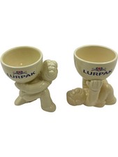 Lurpak Limited Edition Douglas Egg Cups Collectible Set of 2 T2350 Ket14