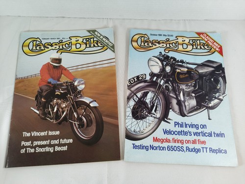 Classic bike magazine lot feb - classic,