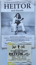 Heitor (Simply Red) original used concert tour ticket 1994 London +Flyer