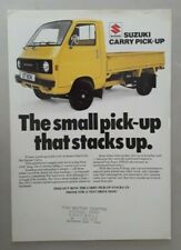Suzuki Carry Pick-Up Leaflet / Brochure c.1979