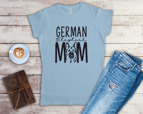 German shepherd mum ladies - mum, t