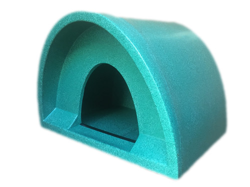 Green waterproof cat house - green,