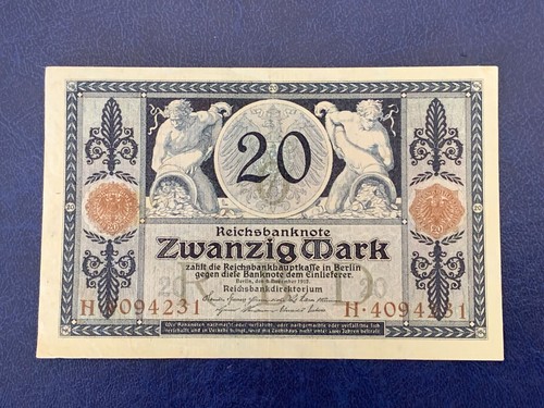1915 german mark - german, 20