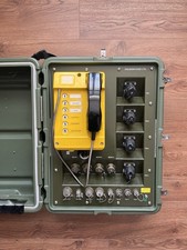 Drumgrange Tactical Rail Telephone System SEOW/TTD Ports Hardigg Case Ex-MOD