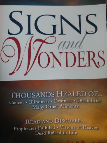 Signs and wonders - and, by